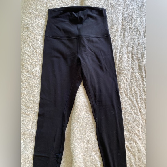 Lululemon Align leggings size 6 Black - Picture 2 of 3